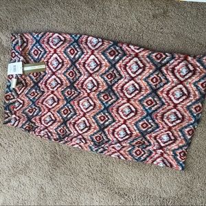 NWT Tribal Pencil Skirt
